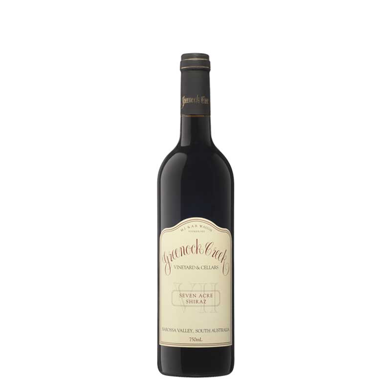2005 Greenock Creek Seven Acre Barossa Valley Shiraz red wine bottle