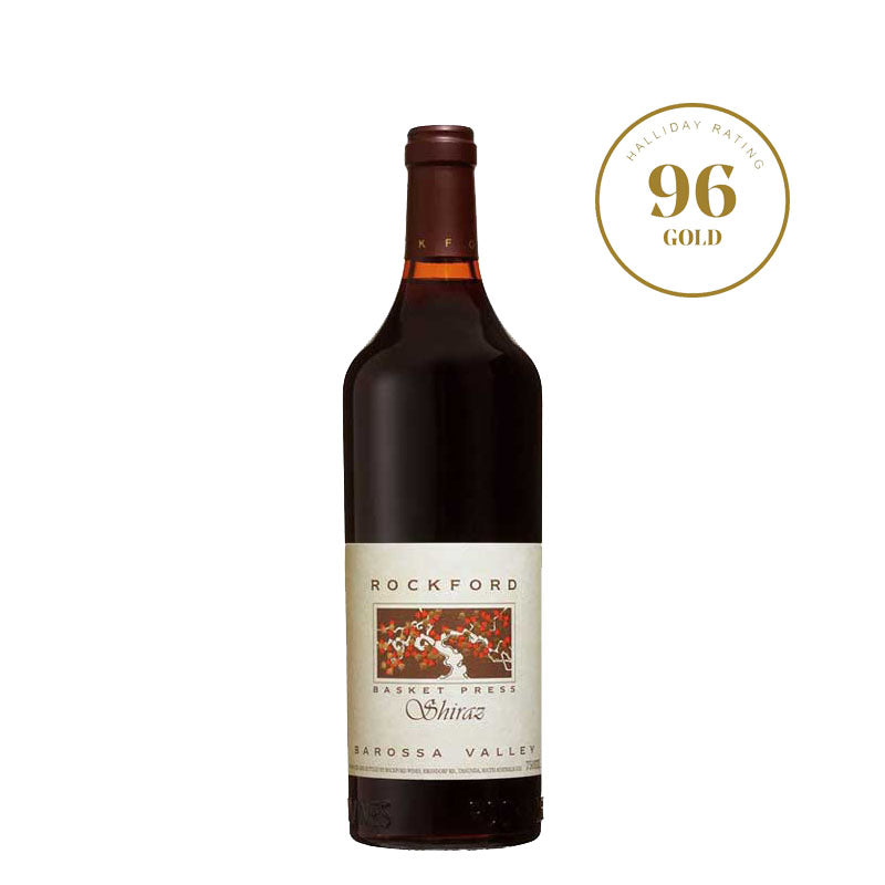 2012 Rockford Basket Press Barossa Valley Shiraz red wine bottle