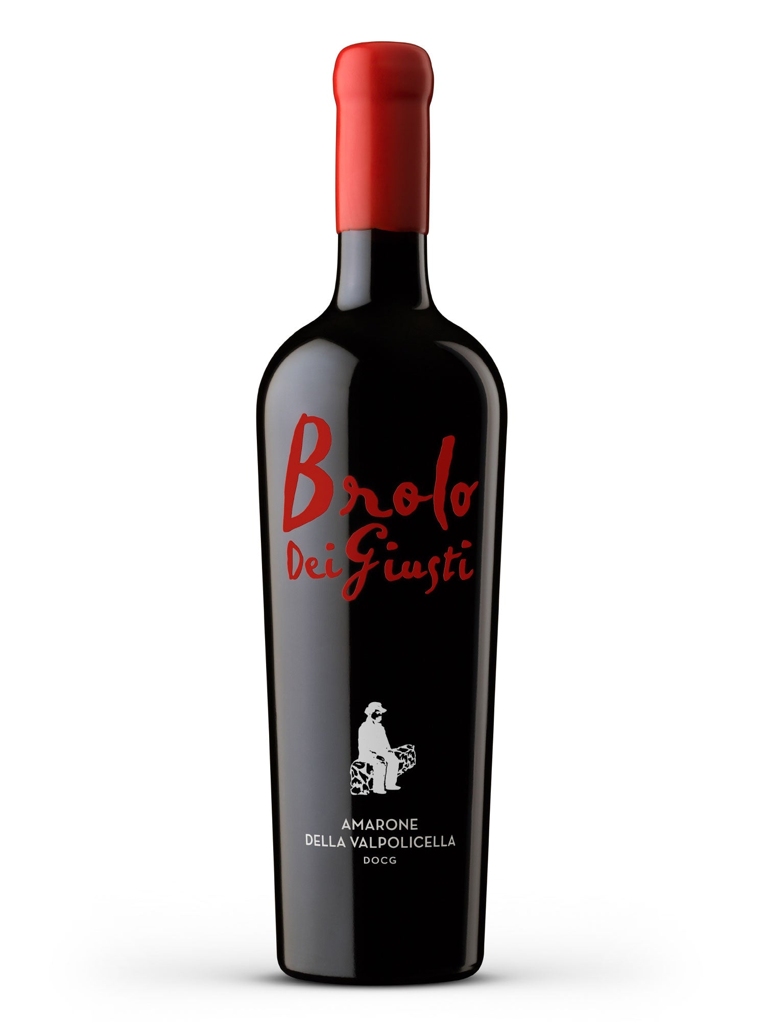 2013 Amarone della Valpolicella Brolo Dei Giusti red wine bottle