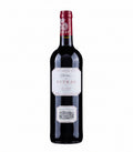 2014 Château de Pitray Premier Vin Côtes de Castillon Bordeaux red wine bottle