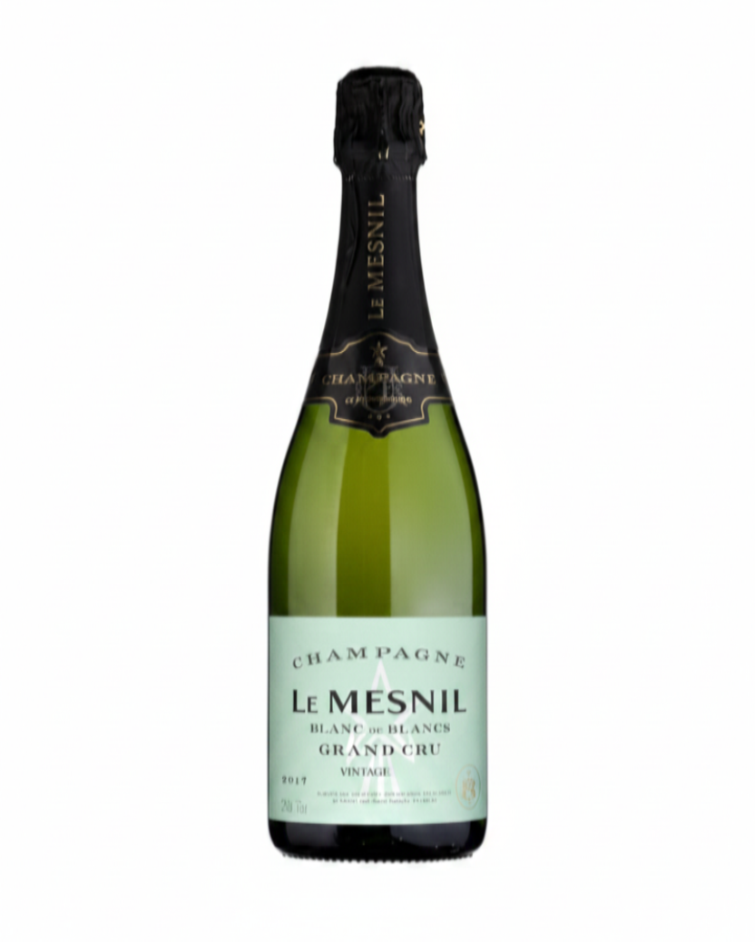 2014 Le Mesnil Blanc de Blancs Grand Cru Vintage Champagne France wine bottle