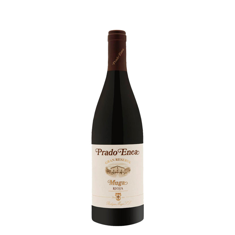 2015 Bodegas Muga Prado Enea Gran Reserva red wine bottle