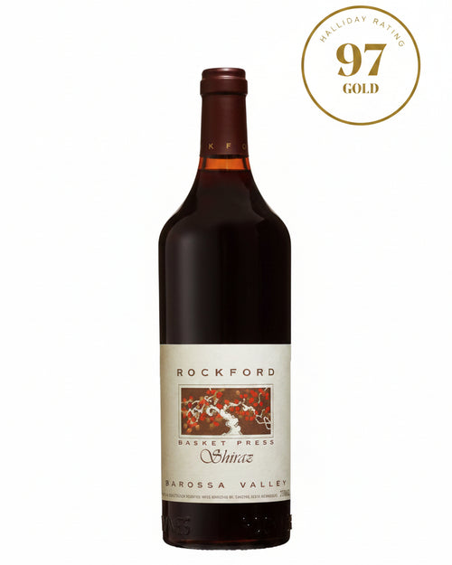 2015 Rockford Basket Press Barossa Valley Shiraz red wine bottle