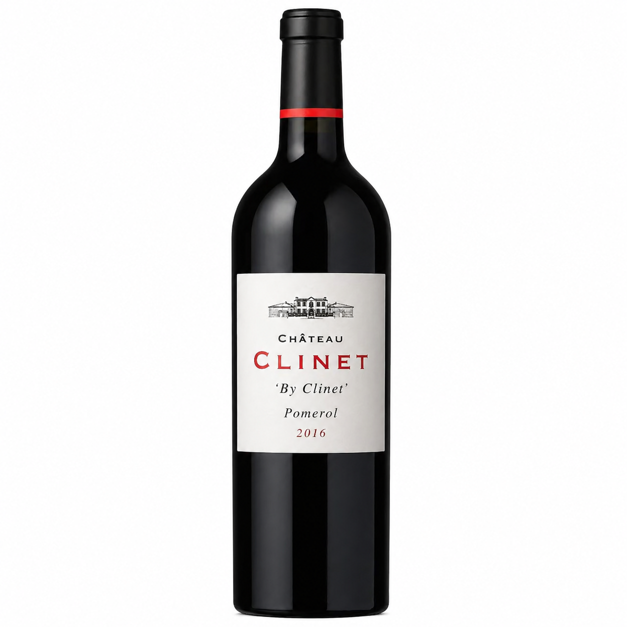 2016 Château Clinet By Clinet Pomerol Bordeaux red wine bottle