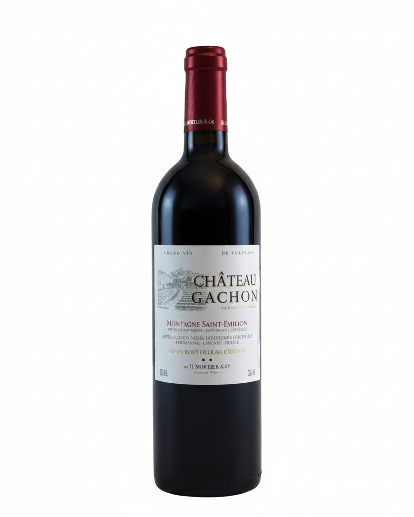 2016 Château Gachon Montagne Saint-Émilion Bordeaux red wine bottle