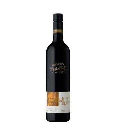 2016 Olivers Taranga Vineyards HJ Reserve McLaren Vale Shiraz red wine bottle