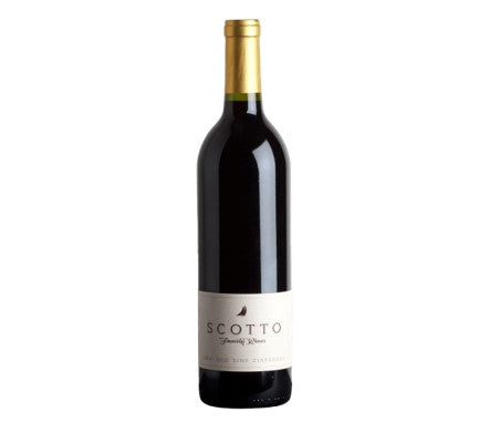 2017 Scotto Cellars Old Vine Lodi California Zinfandel red wine bottle