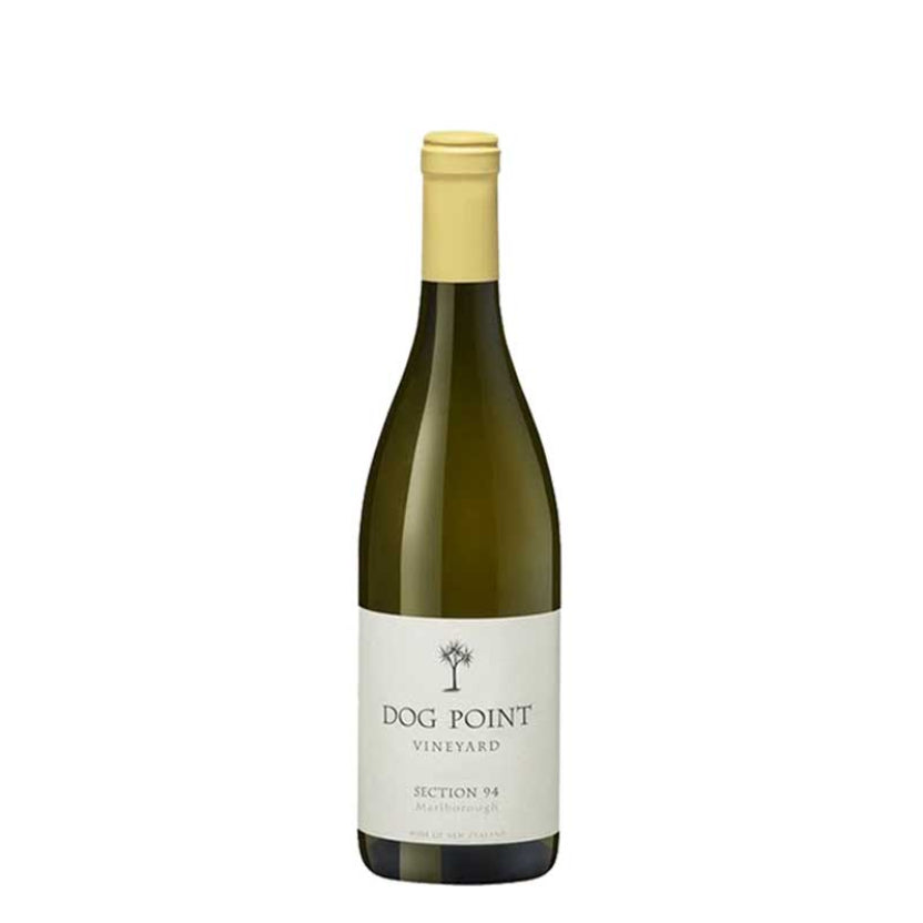 2018 Dog Point Section 94 Marlborough Sauvignon Blanc oak-aged New Zealand white wine bottle