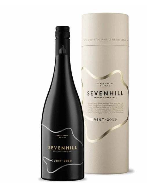 2019 Sevenhill Brother John May Reserve Clare Valley Shiraz red wine bottle