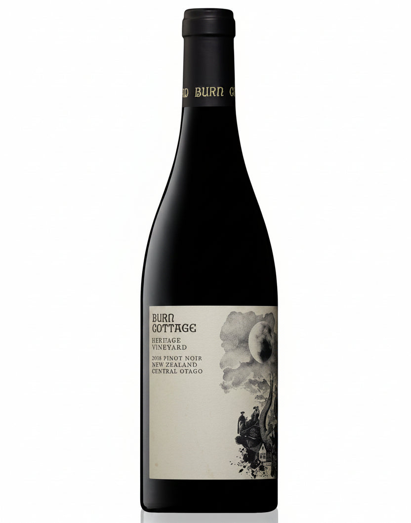 2020 Burn Cottage Sauvage Central Otago Pinot Noir red wine bottle