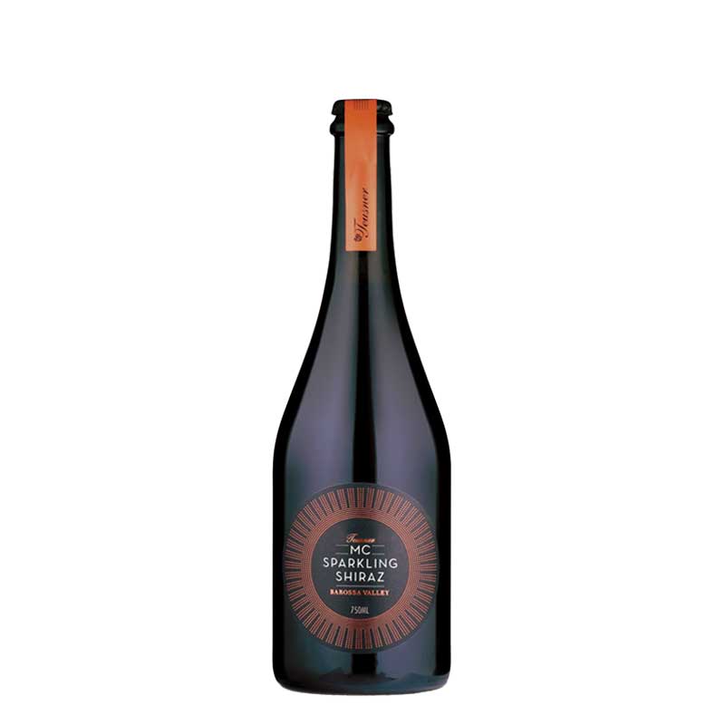 2020 Teusner MC Sparkling Barossa Valley Shiraz red wine bottle