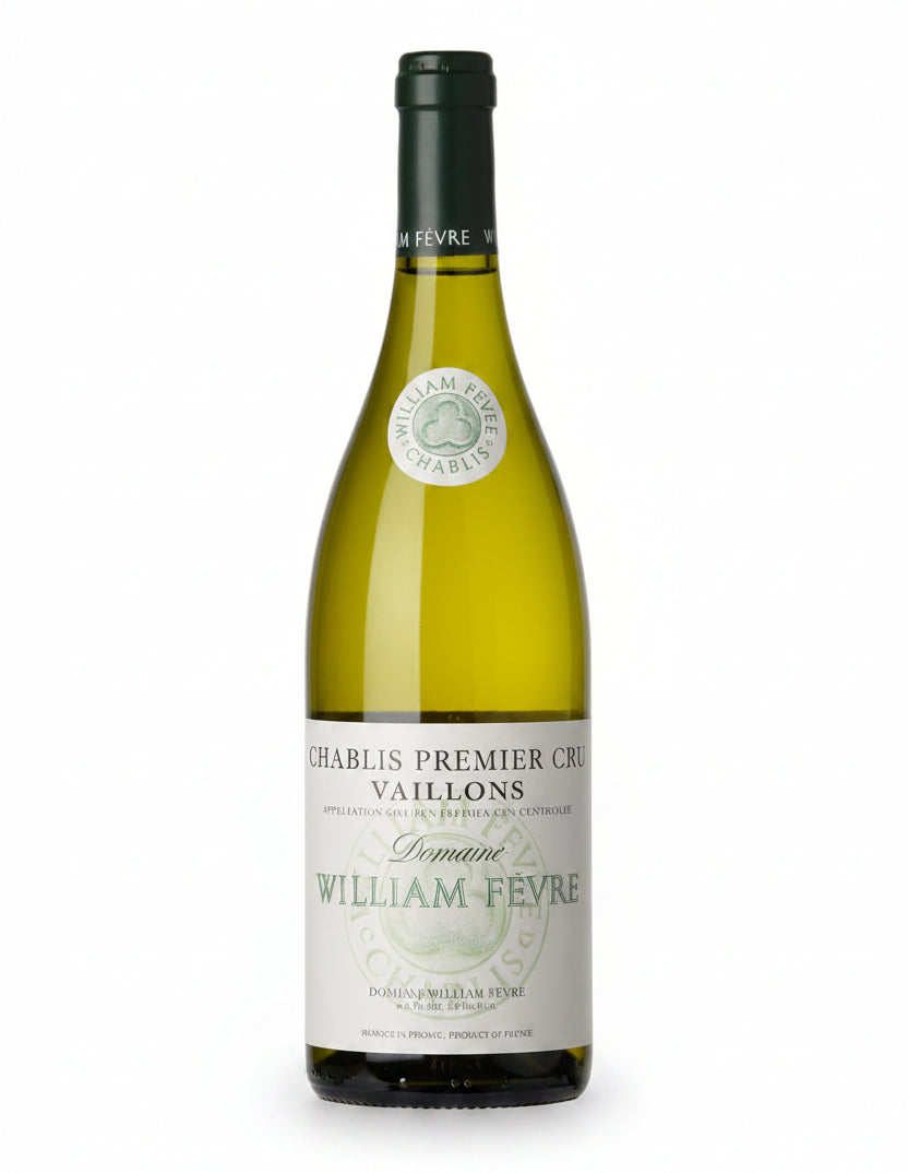 2021 Domaine William Fevre Chablis Premier Cru Vaillons white Burgundy wine bottle