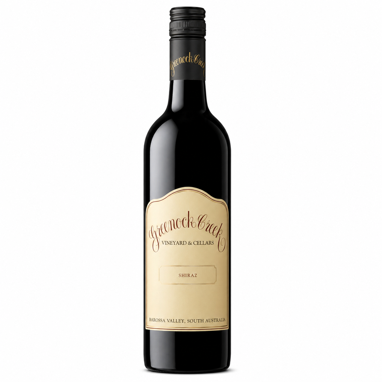 2021 Greenock Creek Barossa Valley Shiraz red wine bottle