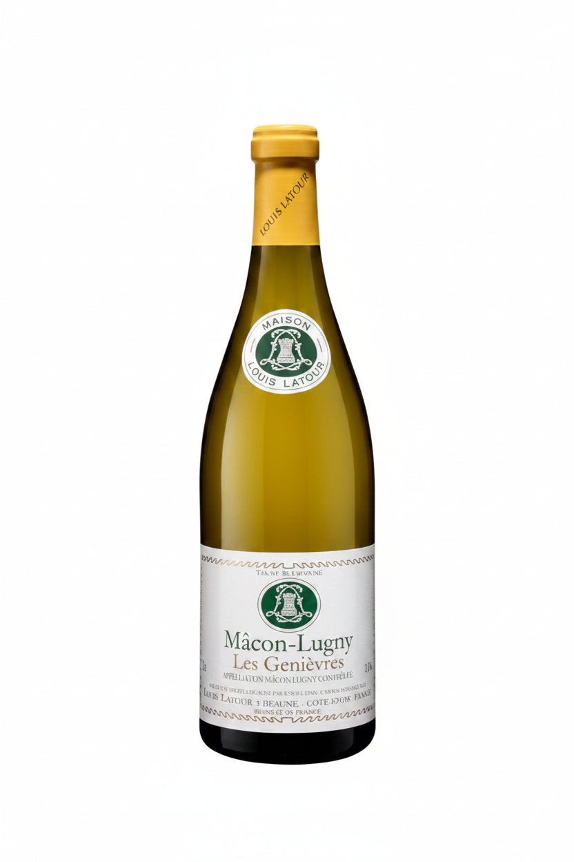 2021 Maison Louis Latour Macon-Lugny Les Genievres white Burgundy wine bottle