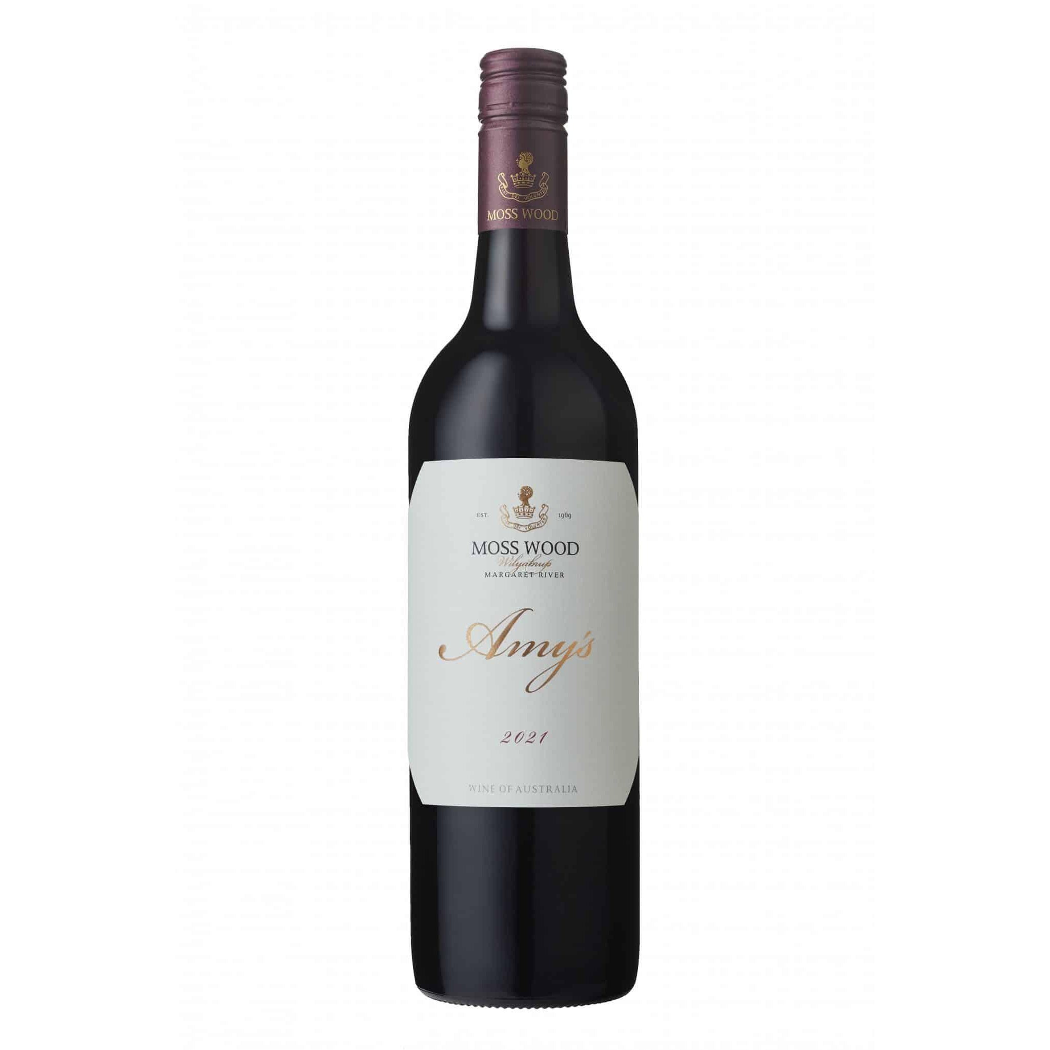 2021 Moss Wood Amy's Vineyard Margaret River Cabernet Blend red wine bottle
