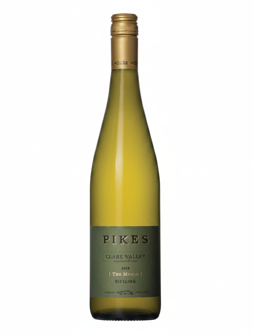 2021 Pikes The Merle Reserve Clare Valley Riesling white wine bottle 96pts Halliday