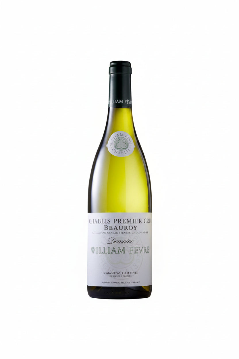 2021 Domaine William Fevre Beauroy Chablis Premier Cru white Burgundy wine bottle