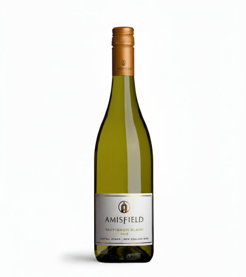 2022 Amisfield Central Otago Sauvignon Blanc New Zealand white wine bottle