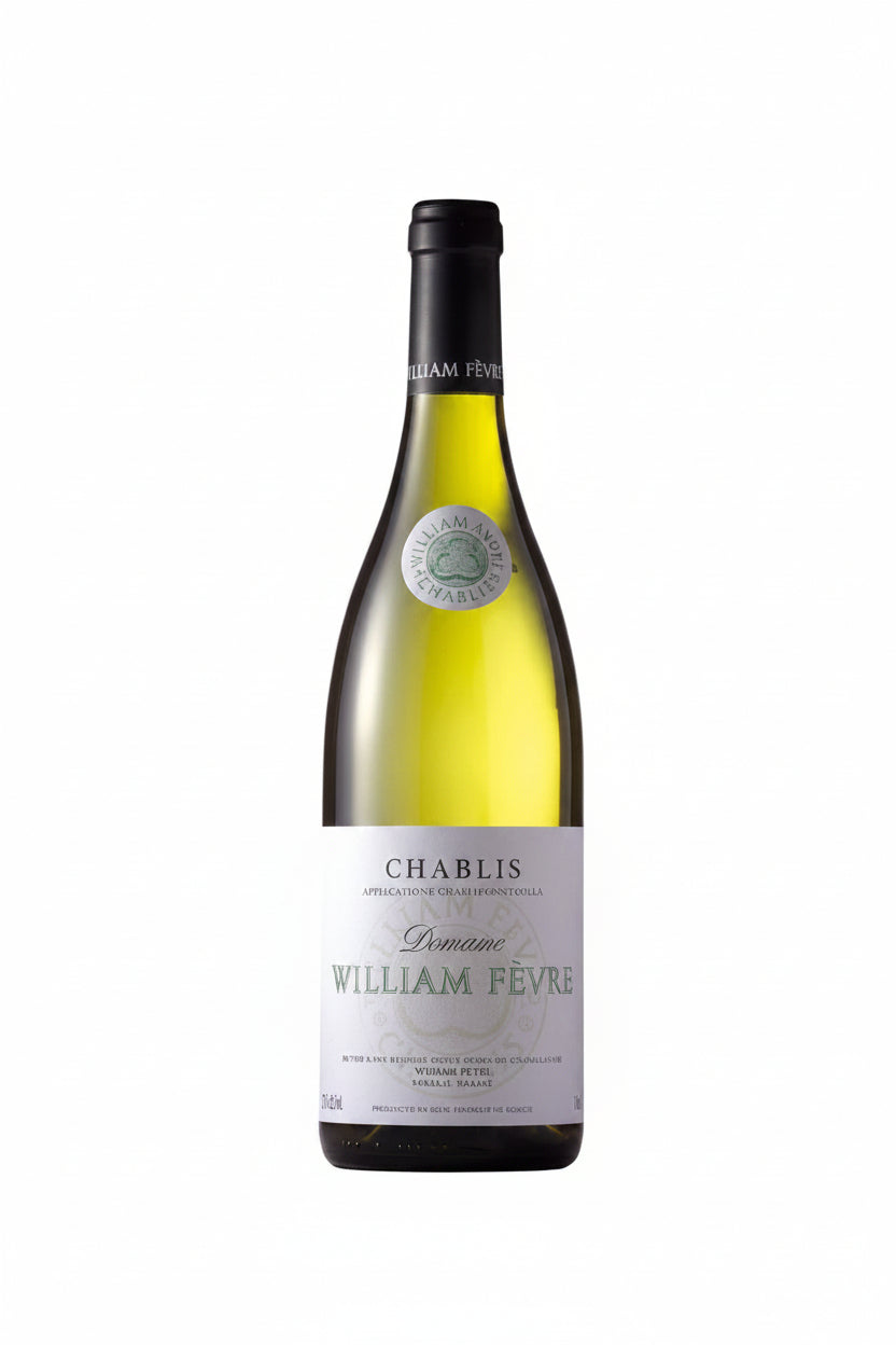 2022 Domaine William Fevre Chablis white Burgundy wine bottle