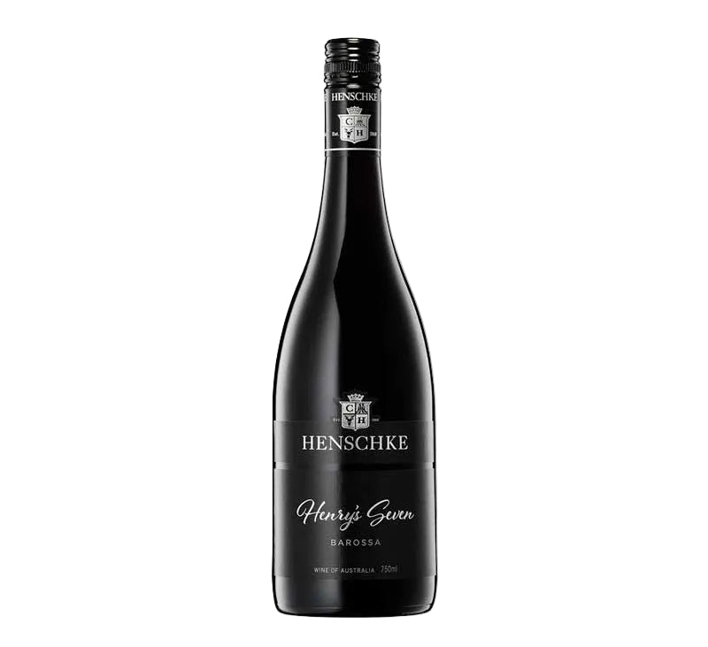 2022 Henschke Henry's Seven Barossa Valley Shiraz Grenache Viognier Mourvèdre red wine bottle