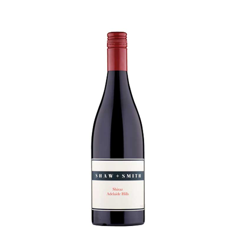 2022 Shaw and Smith Shiraz red wine bottle
