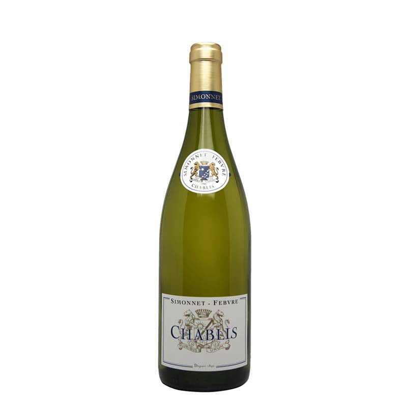 2022 Simonnet-Febvre Chablis white Burgundy wine bottle