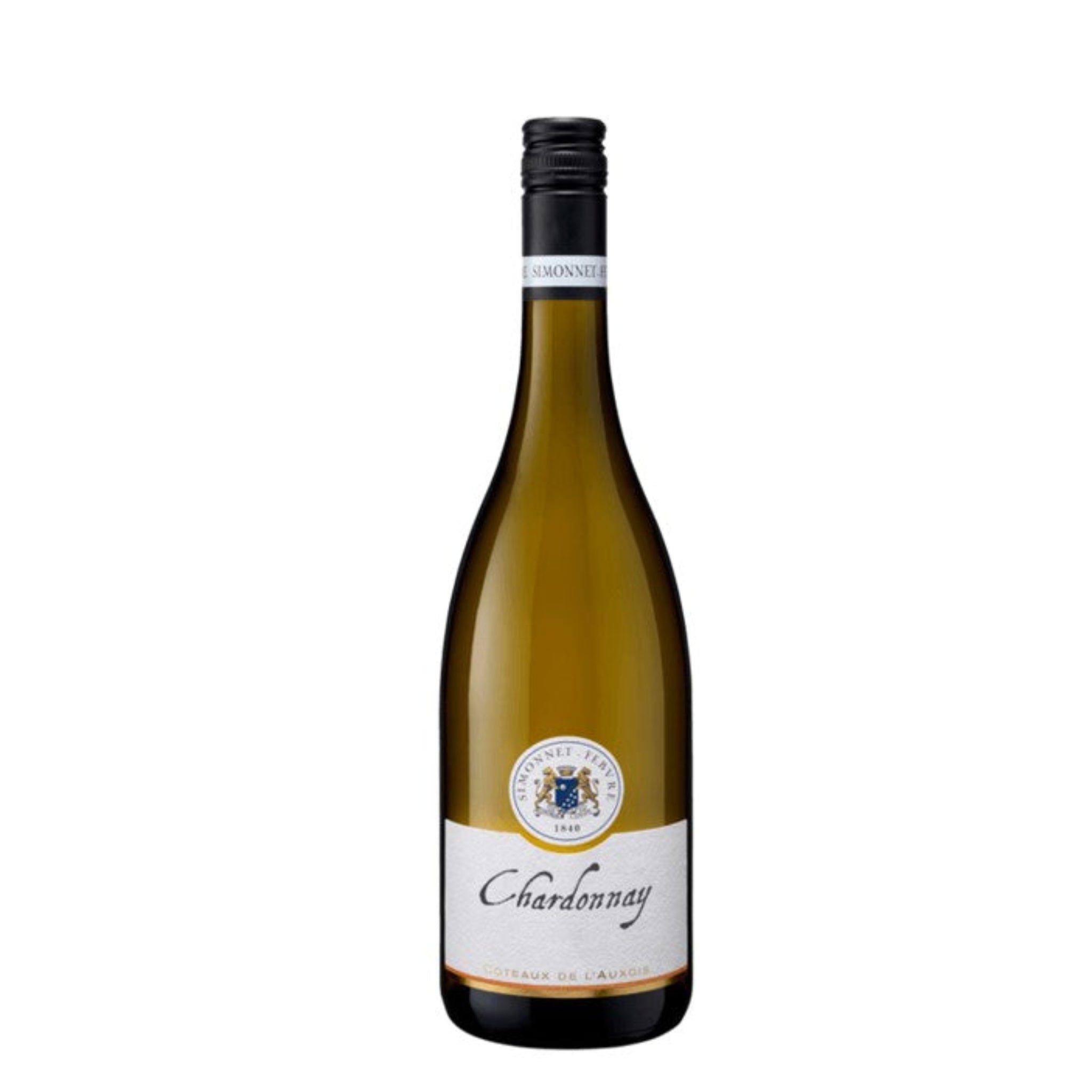 2022 Simonnet-Febvre Coteaux de l'Auxois Chardonnay white Burgundy wine bottle