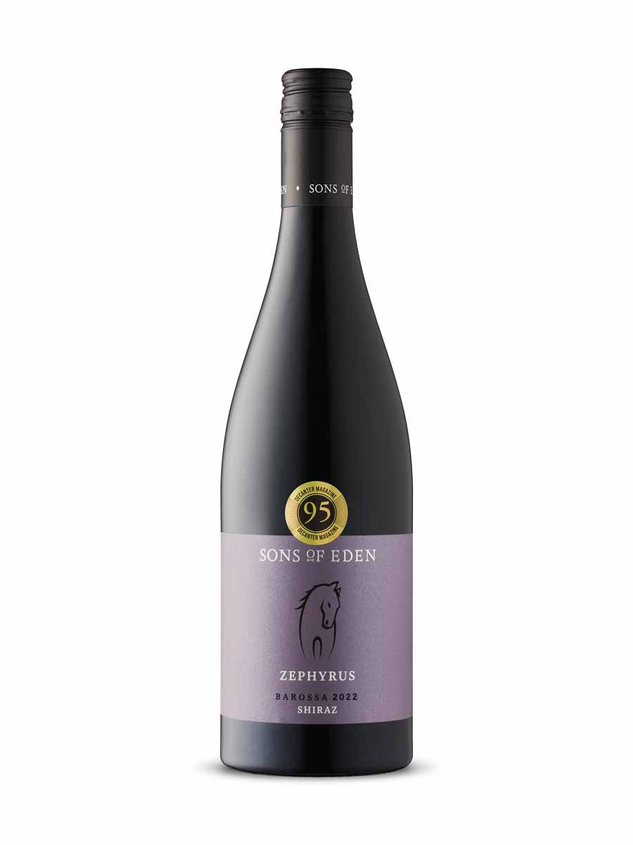 2022 Sons of Eden Zephyrus Shiraz red wine bottle