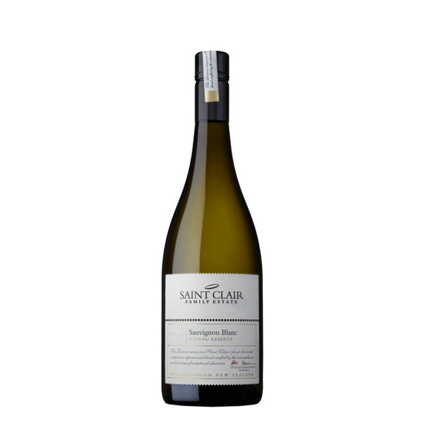 2023 Saint Clair Wairau Reserve Marlborough Sauvignon Blanc New Zealand white wine bottle 95pts Bob Campbell MW