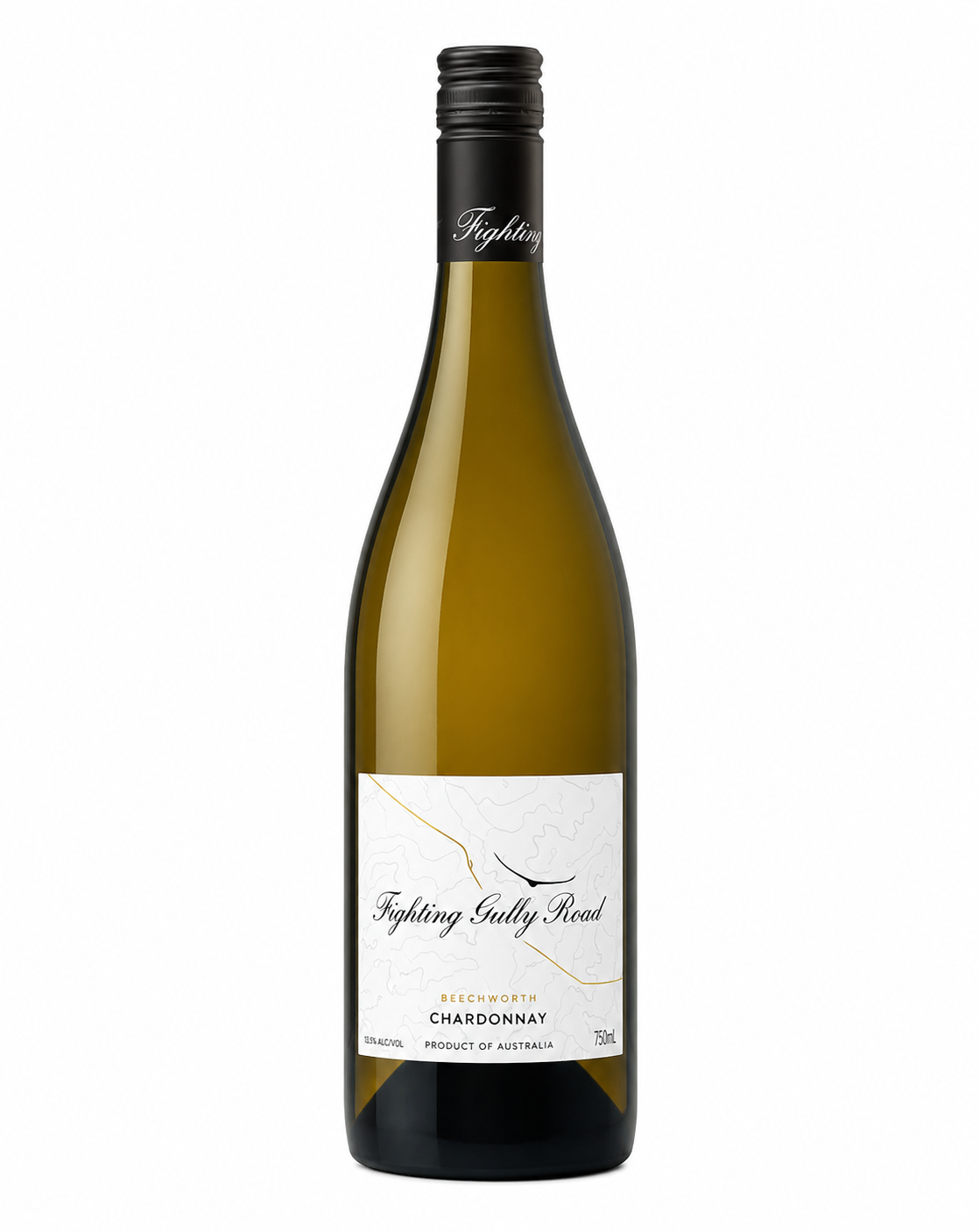 2024 Fighting Gully Road Chardonnay white wine bottle
