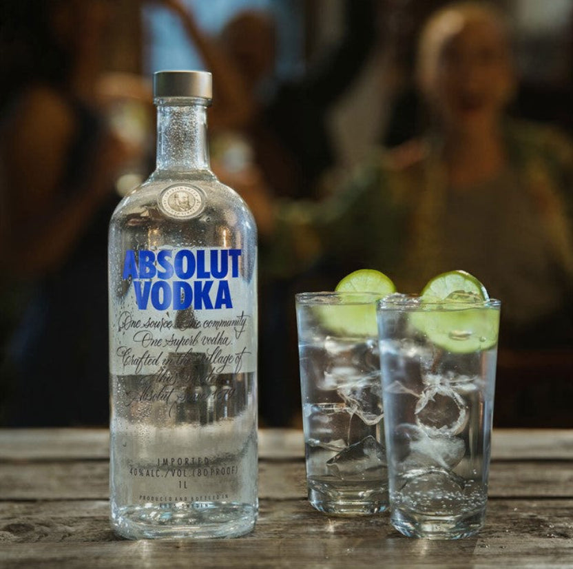 Absolute vodka tonic