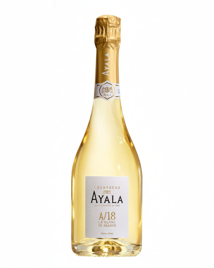 2018 Ayala A18 Le Blanc de Blancs Extra Brut Vintage Champagne France wine bottle