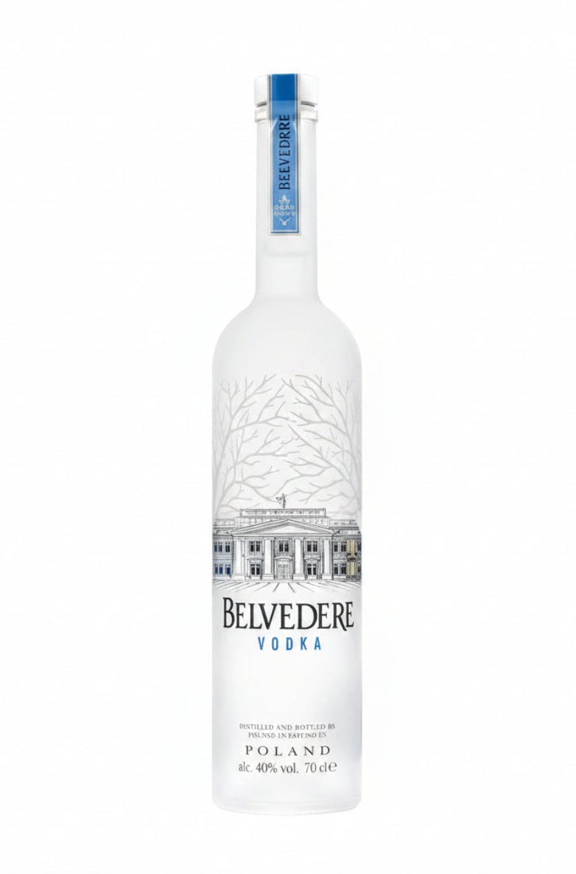 Belvedere Vodka 1000ml Polish premium rye vodka bottle