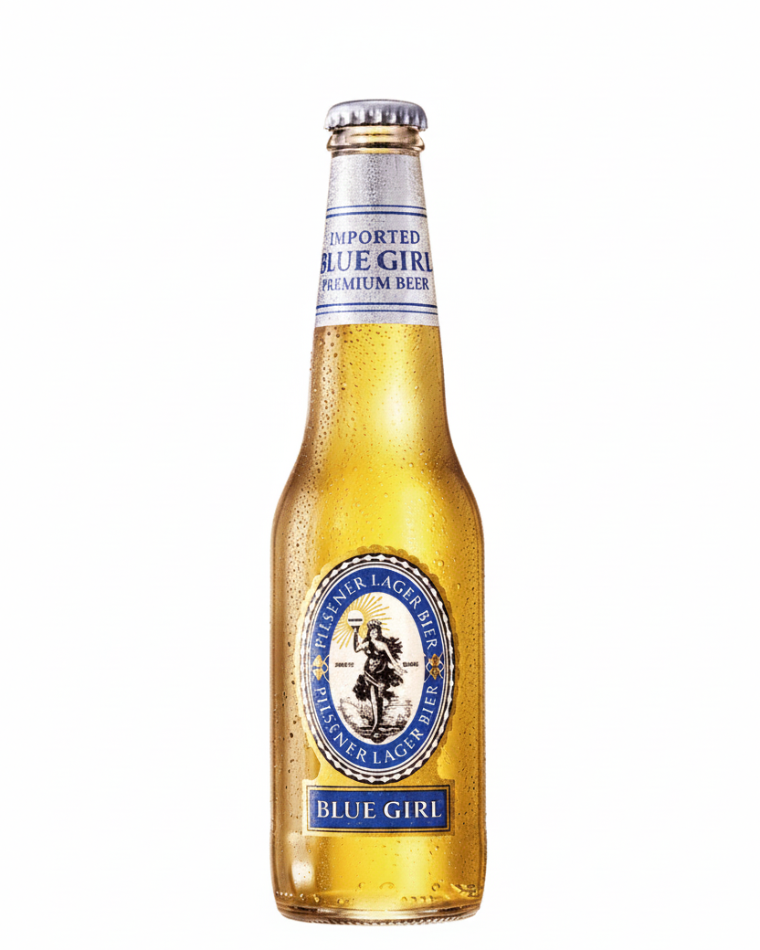 Blue Girl Imported Premium Beer