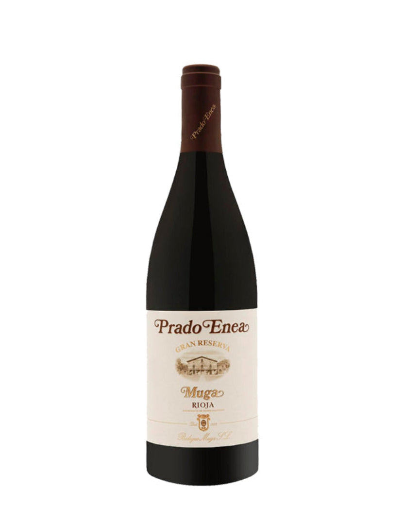 Bodegas Muga Prado Enea Gran Reserva red wine bottle