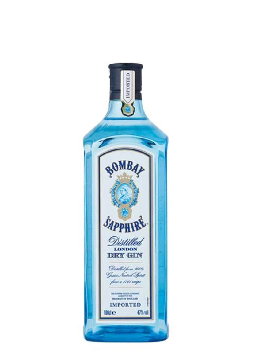 Bombay Sapphire Gin 1 Litre London Dry Gin bottle