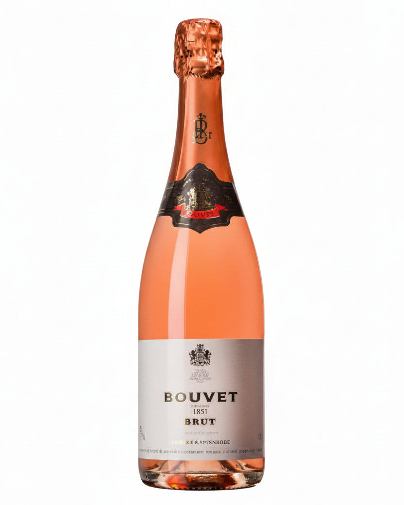 Bouvet 1851 Sparkling Rose Brut NV Loire Valley France sparkling rose wine bottle