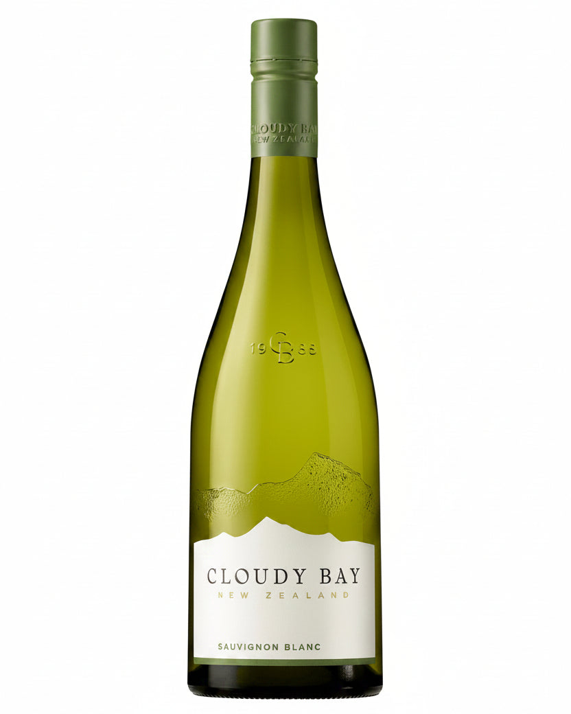 2025 Cloudy Bay Marlborough Sauvignon Blanc New Zealand white wine bottle