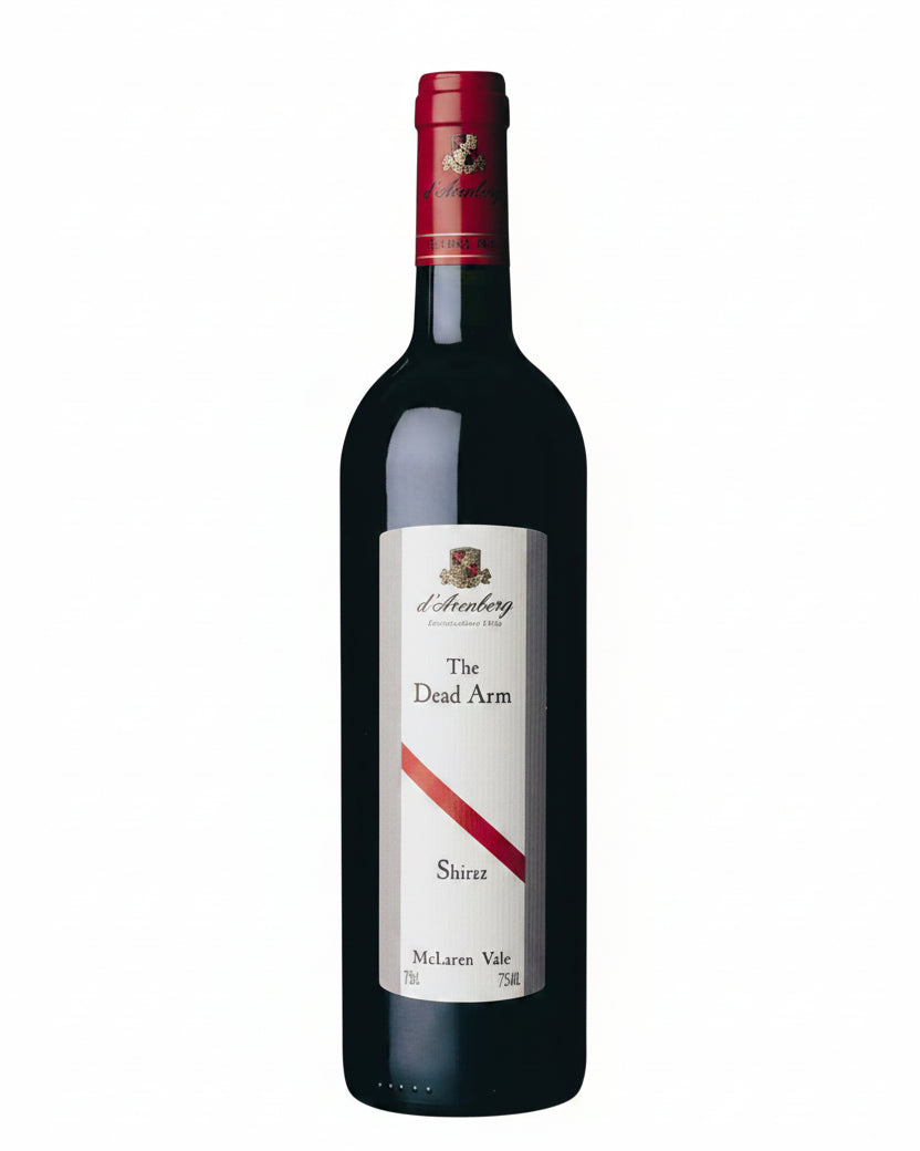 2018 d'Arenberg The Dead Arm Shiraz red wine bottle