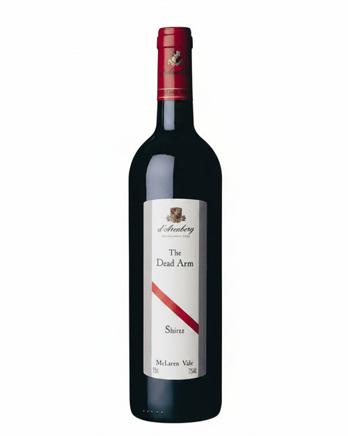 2018 d'Arenberg The Dead Arm Shiraz red wine bottle