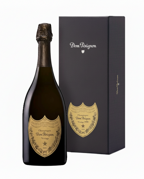 2015 Dom Perignon Brut with Gift Box Vintage Champagne France wine bottle 96pts Suckling 95pts Wine Advocate