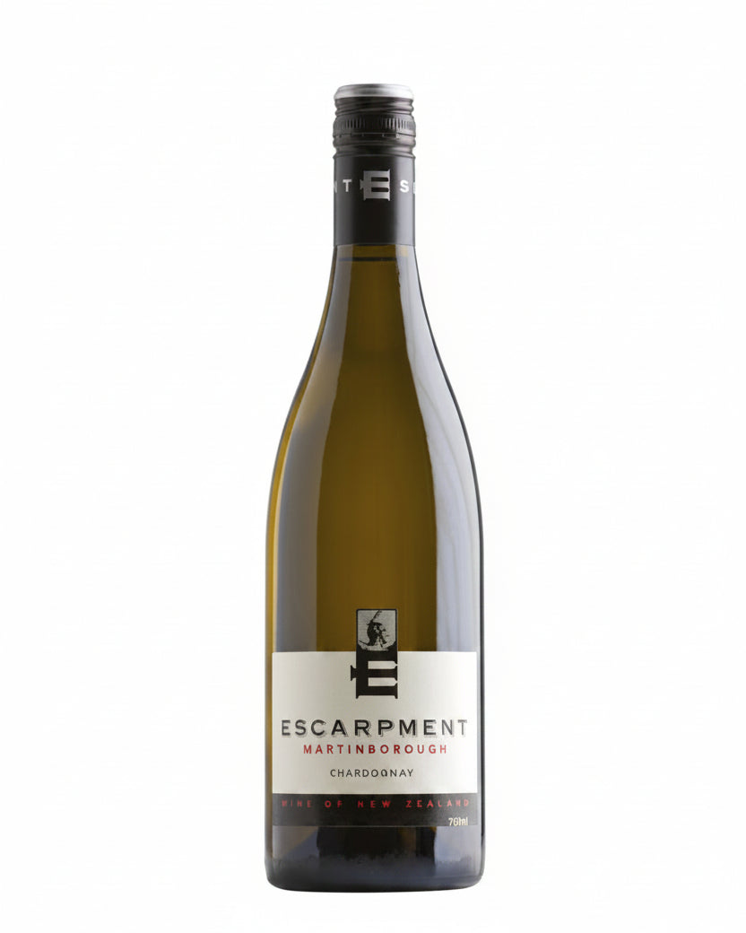 2019 Escarpment Martinborough Chardonnay white wine bottle