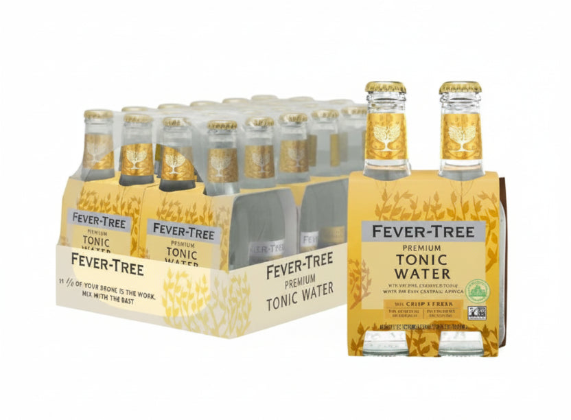 Fever-Tree Indian Tonic Water 200ml x 24 case premium mixer