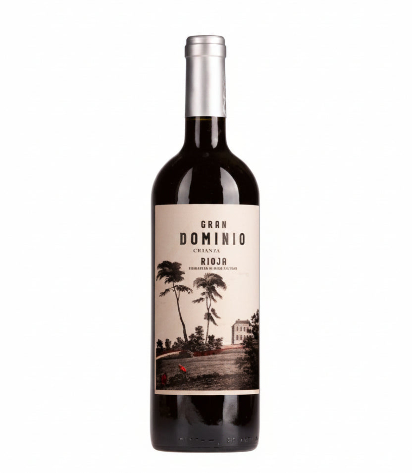 2018 Gran Dominio Crianza Rioja DOCa Tempranillo red wine bottle