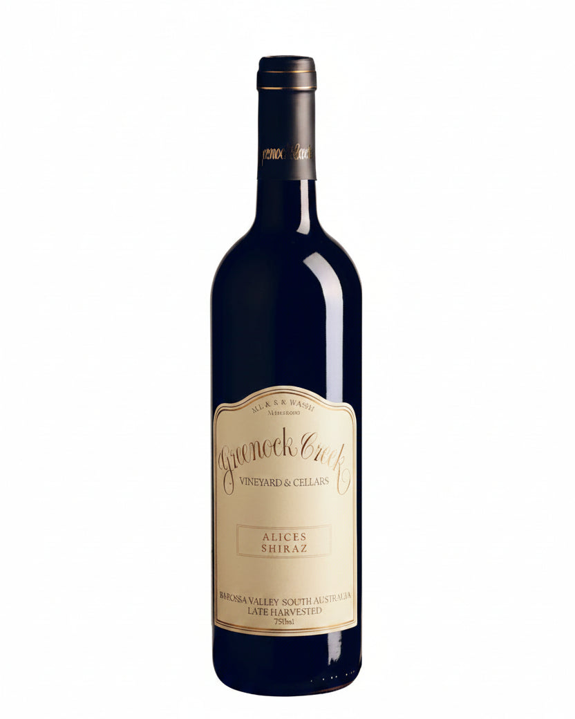 2022 Greenock Creek Alices Shiraz red wine bottle