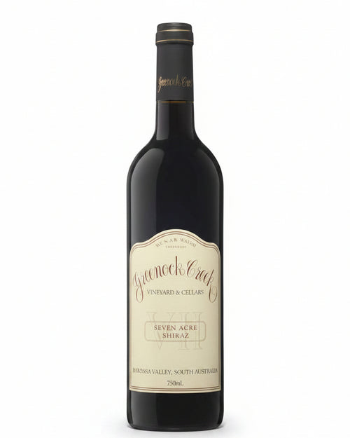 2005 Greenock Creek Seven Acre Barossa Valley Shiraz red wine bottle