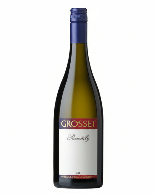 Grosset Piccadilly Adelaide Hills Chardonnay white wine bottle
