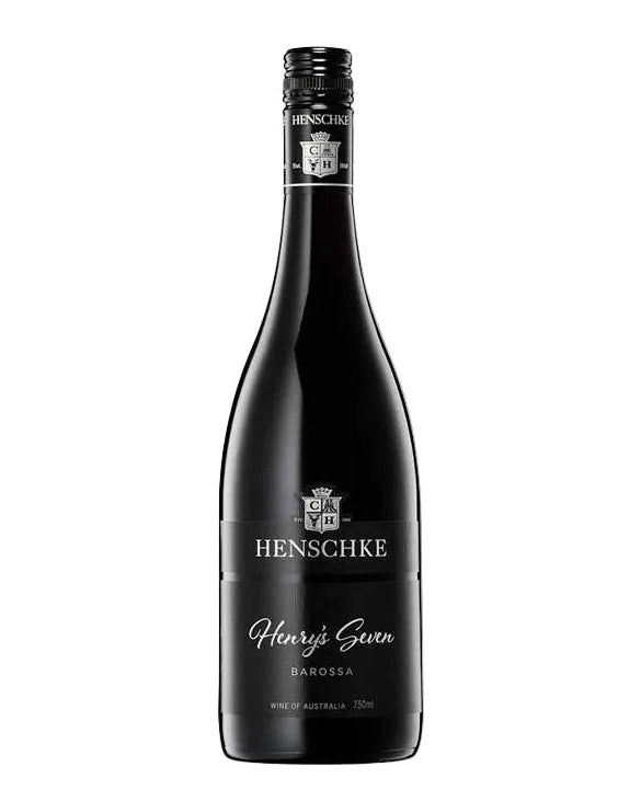 2022 Henschke Henry's Seven Barossa Valley Shiraz Grenache Viognier Mourvèdre red wine bottle