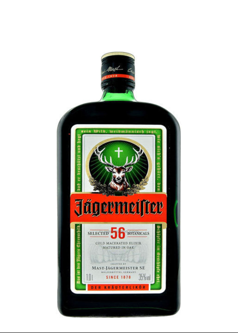 Jagermeister 700ml German herbal liqueur bottle