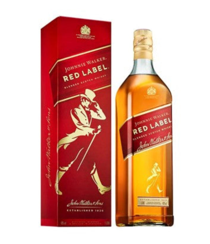 Johnnie Walker Red Label Scotch Whisky 1 Litre